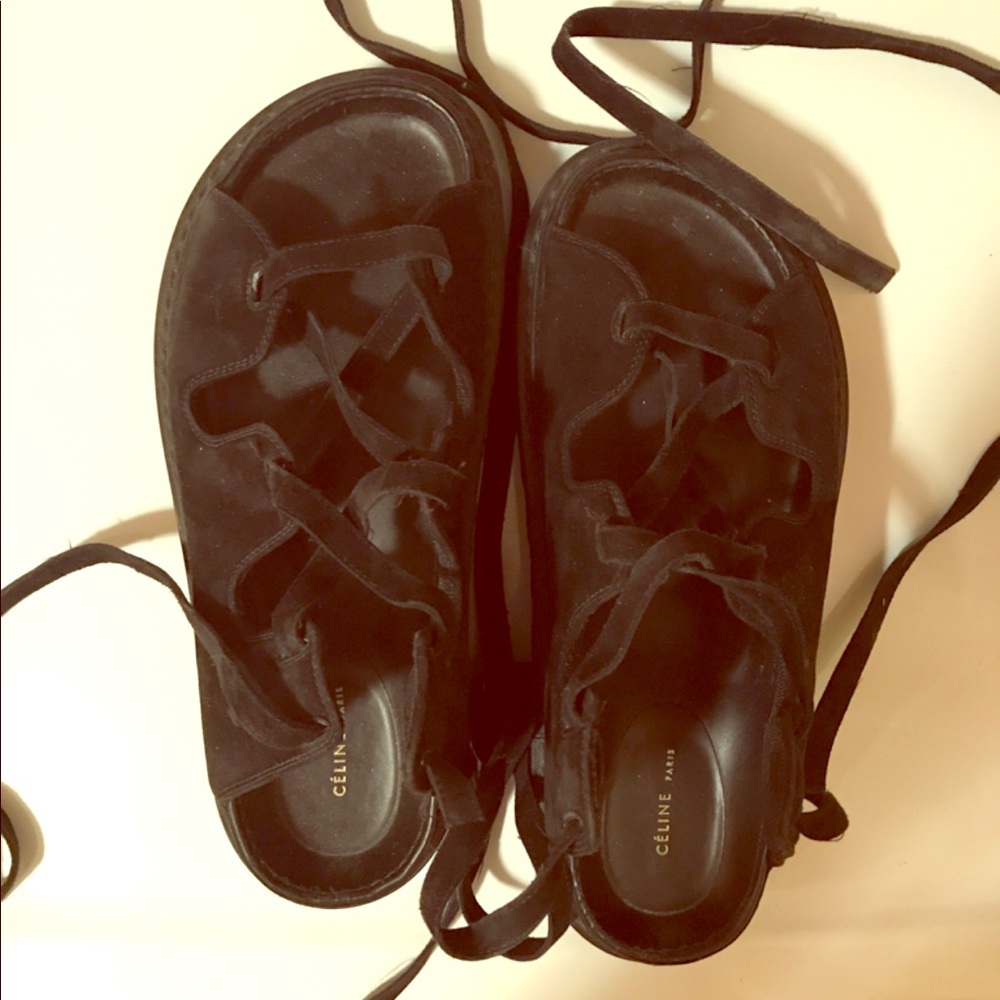 Céline 2014 Summer collection Ghillie Sandals